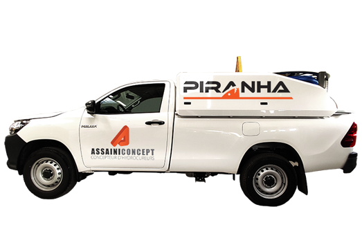 Mini combiné Piranha 3.5 T - Assainiconcept